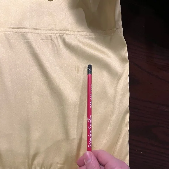 Hutch Anthropologie Satin Utility Pants - Chartreuse - PLUS 3X - HEMMED - Picture 11 of 16